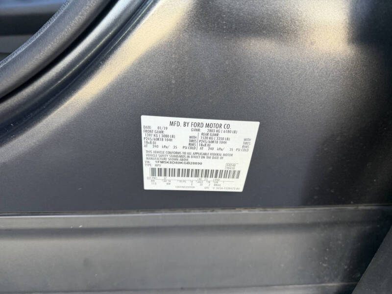 2019 Ford Explorer XLT