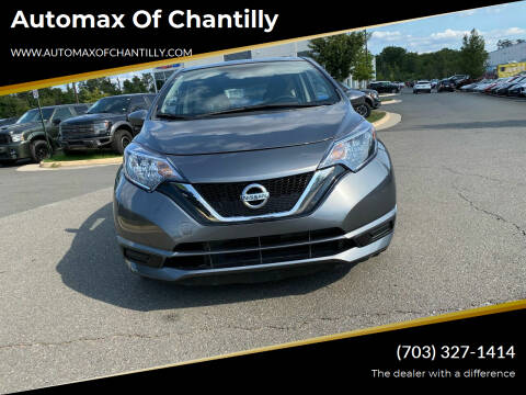 2017 Nissan Versa Note for sale at Automax of Chantilly in Chantilly VA