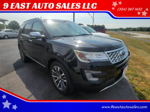 2017 Ford Explorer for sale at 9 EAST AUTO SALES LLC in Martinsburg WV