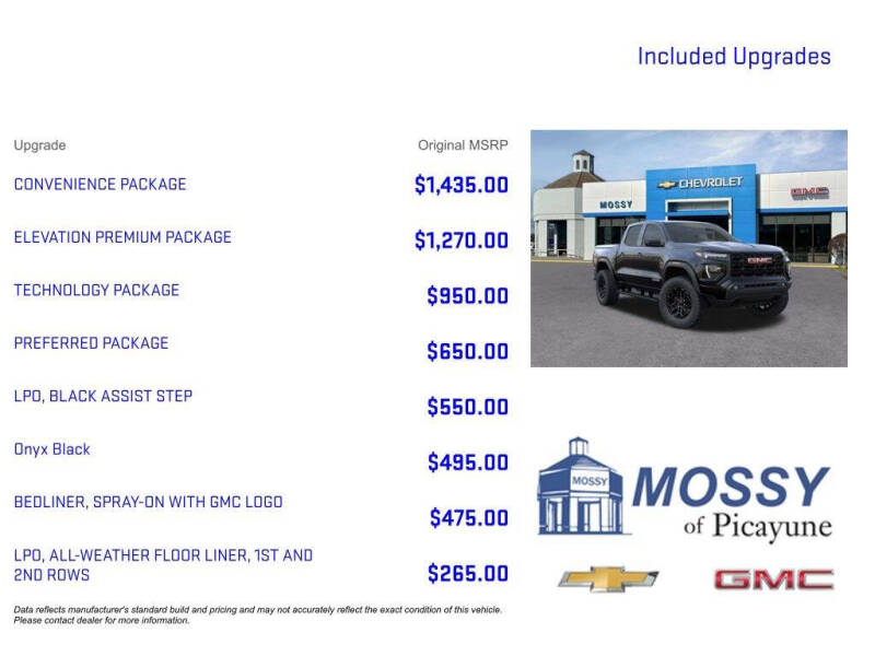 2026 GMC Canyon Elevation
