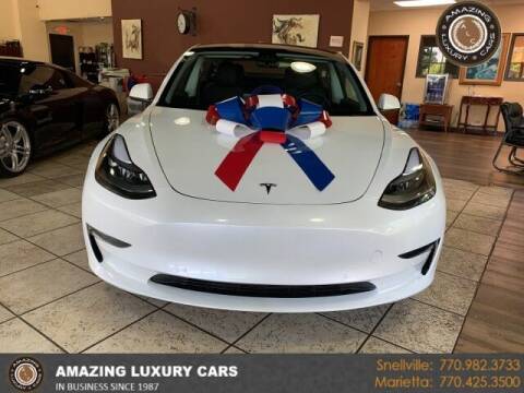 2021 Tesla Model 3 for sale at Amazing Luxury Cars in Snellville GA