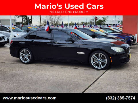 2015 BMW 7 Series for sale at Mario's Used Cars in Houston TX