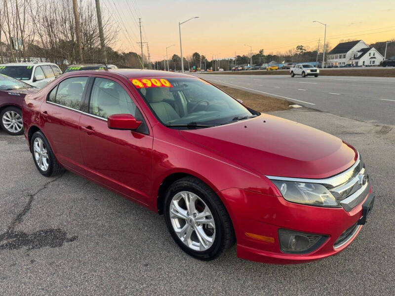 2012 Ford Fusion for sale at Clayton Motors INC in Clayton NC