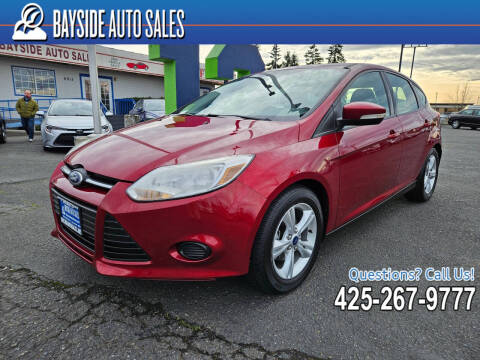 2013 Ford Focus for sale at BAYSIDE AUTO SALES in Everett WA