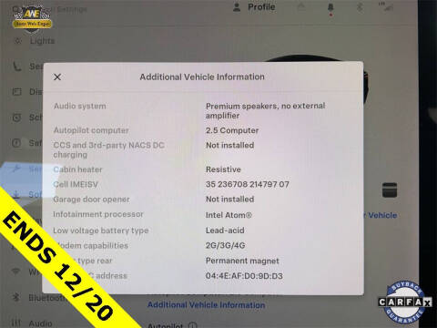 2019 Tesla Model 3 Standard Range Plus