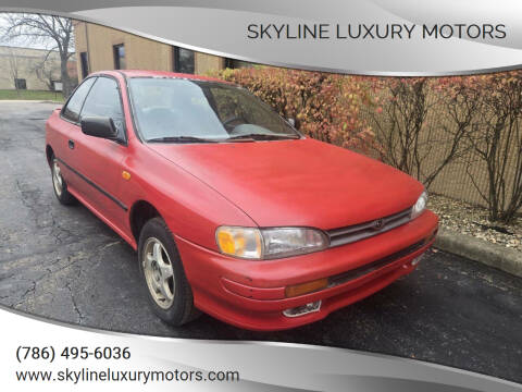 1995 Subaru Impreza for sale at Skyline Luxury Motors in Buffalo Grove IL