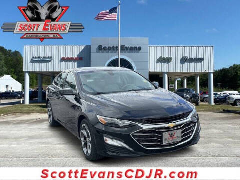 2022 Chevrolet Malibu for sale at SCOTT EVANS CHRYSLER DODGE in Carrollton GA