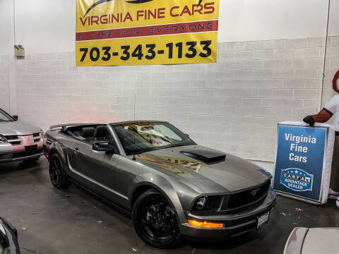 2005 Ford Mustang for sale at Virginia Fine Cars in Chantilly VA