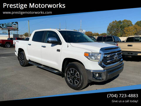 2017 Toyota Tundra for sale at Prestige Motorworks in Concord NC