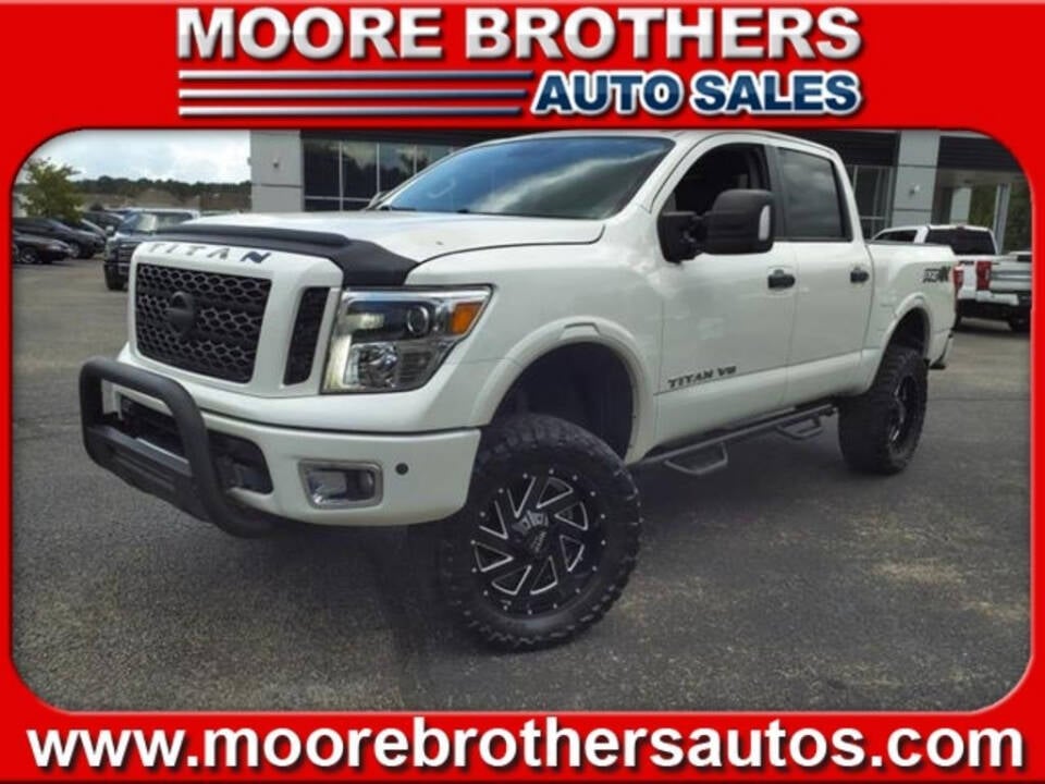 2018 Nissan Titan for sale at MOORE BROTHERS in Oxford, MS