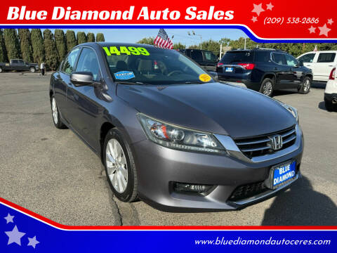 2015 Honda Accord for sale at Blue Diamond Auto Sales in Ceres CA
