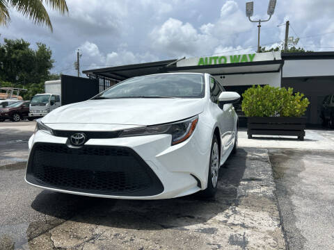 2021 Toyota Corolla for sale at Autoway of Miami in Miami FL