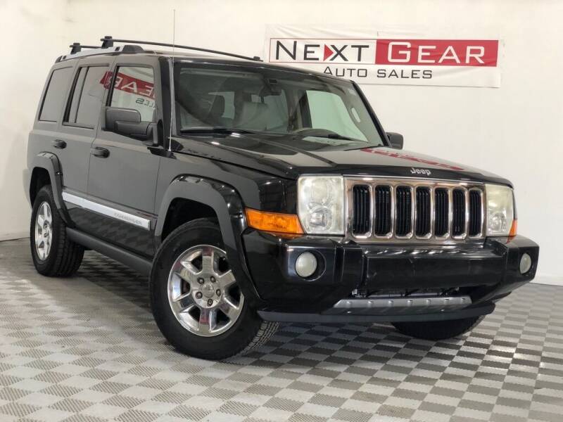 2008 Jeep Commander for sale at Next Gear Auto Sales in Westfield IN