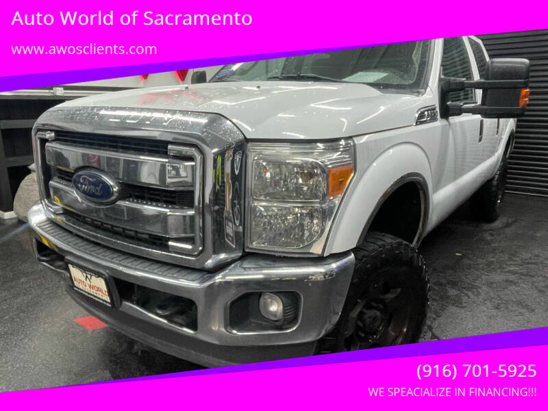 2013 Ford F-250 Super Duty for sale at Auto World of Sacramento - Elder Creek location in Sacramento CA