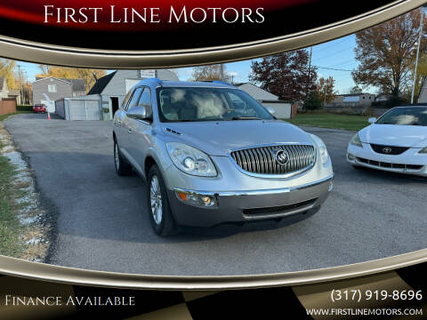 2012 Buick Enclave for sale at First Line Motors in Brownsburg IN