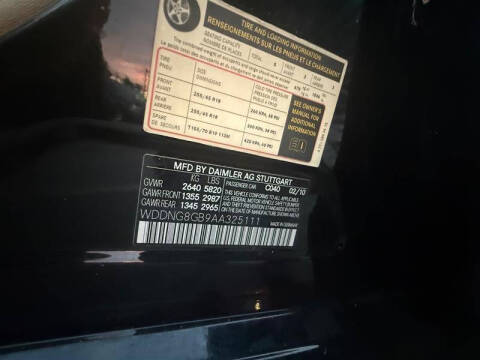 2010 Mercedes-Benz S-Class S 550 4MATIC