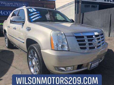 2008 Cadillac Escalade EXT for sale at WILSON MOTORS in Stockton CA