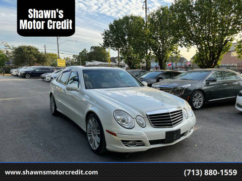 2008 Mercedes-Benz E-Class for sale at Shawn's Motor Credit in Houston TX