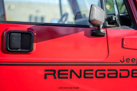 1991 Jeep Wrangler Renegade