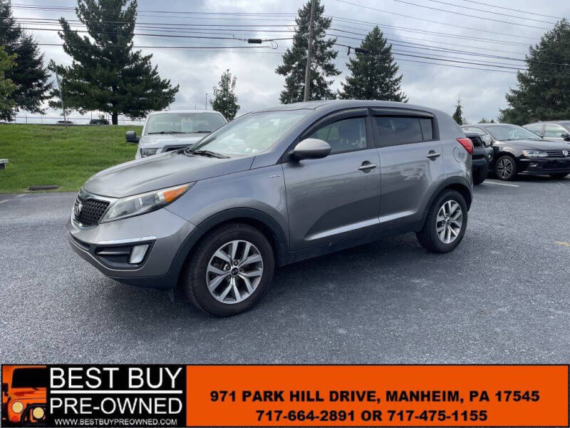 2015 Kia Sportage for sale at Best Buy Pre-Owned in Manheim PA