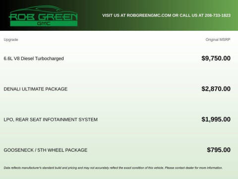 2020 GMC Sierra 3500HD