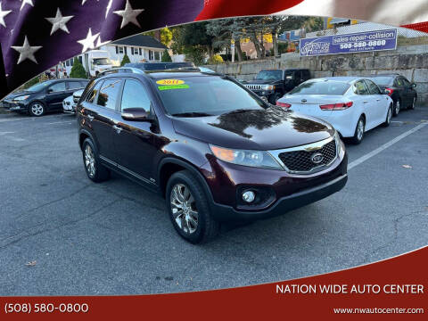 2011 Kia Sorento for sale at Nation Wide Auto Center in Brockton MA