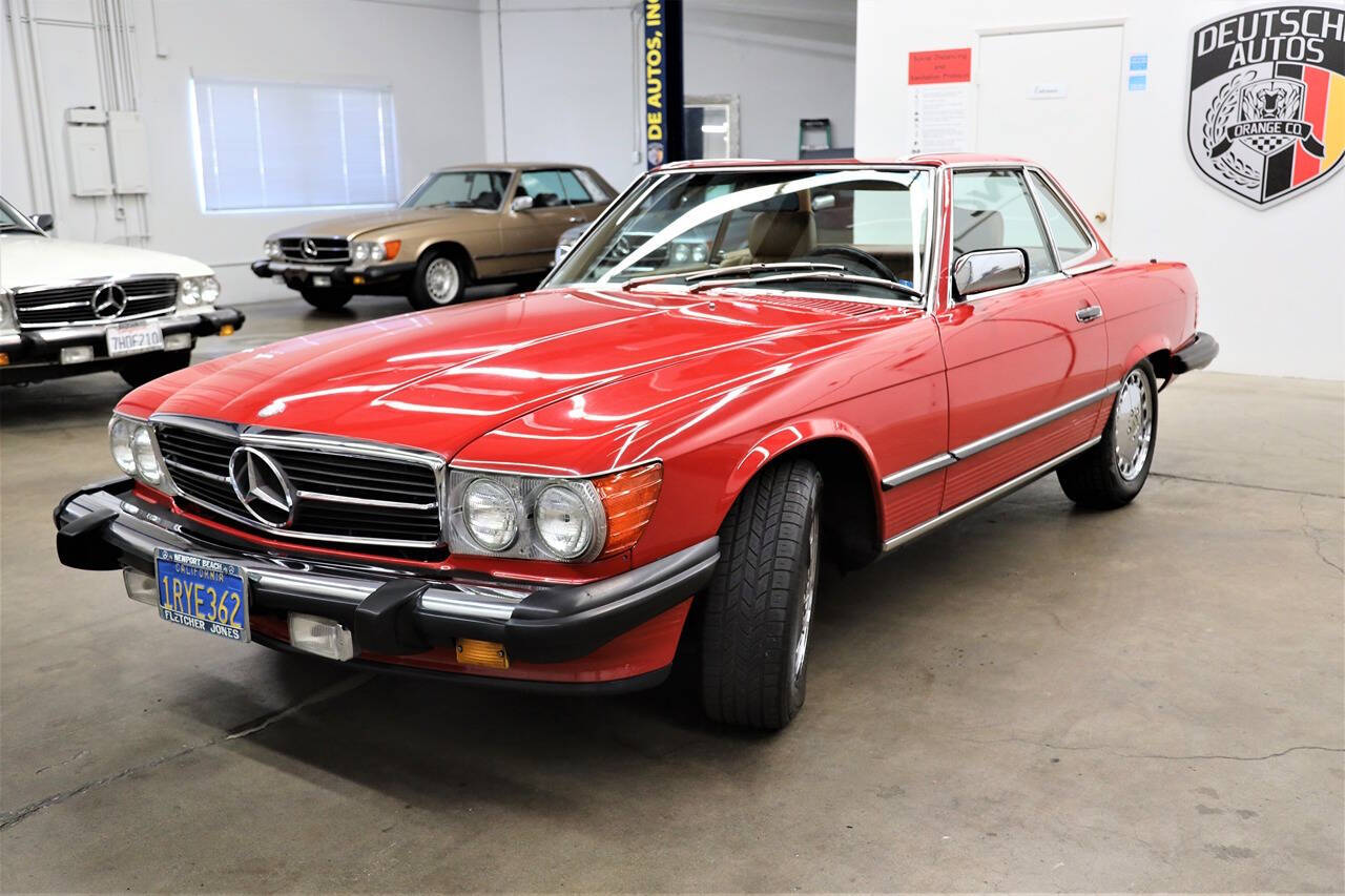 1986 Mercedes-Benz 560-Class for sale at DE AUTOS INC in San Juan Capistrano, CA