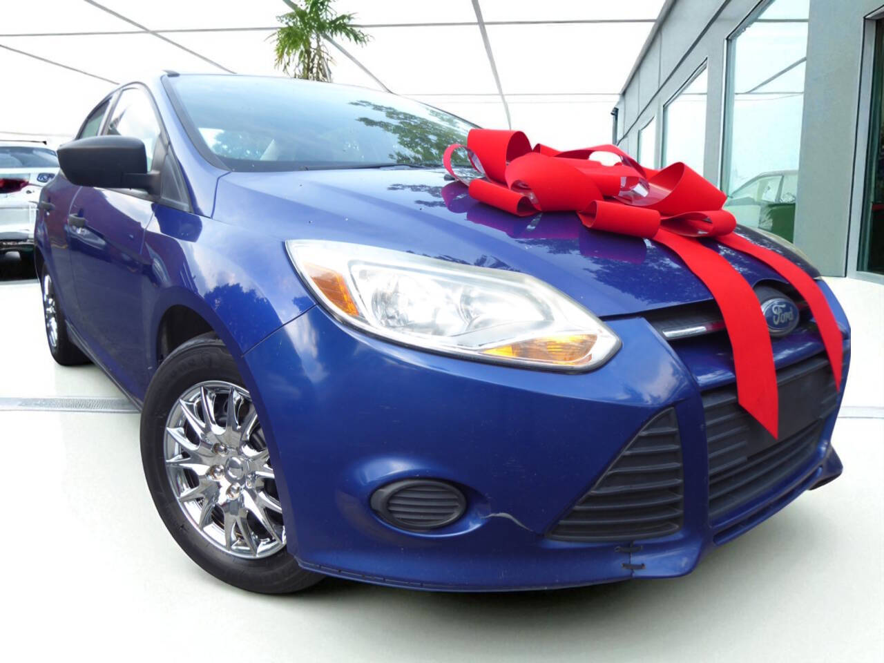 Blue 2012 Ford Focus S S 4dr Sedan 1