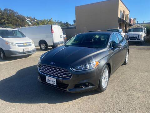 2016 Ford Fusion Hybrid for sale at ADAY CARS in Hayward CA