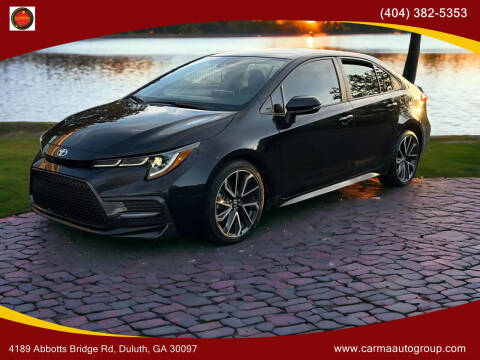2020 Toyota Corolla for sale at Carma Auto Group in Duluth GA