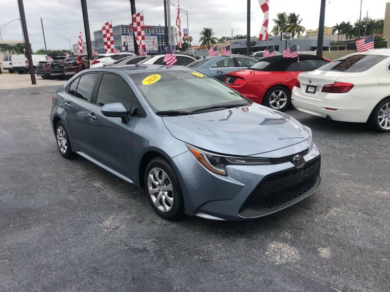 2020 Toyota Corolla for sale at MACHADO AUTO SALES in Miami FL