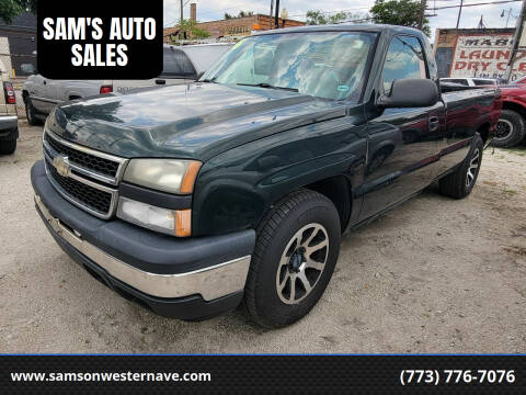 2006 Chevrolet Silverado 1500 for sale at SAM'S AUTO SALES in Chicago IL