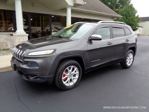 2014 Jeep Cherokee for sale at DEALS UNLIMITED INC in Portage MI
