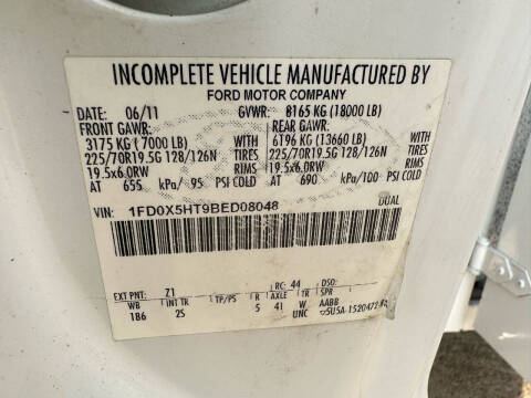 2011 Ford F-550 Super Duty