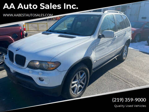 2004 BMW X5 for sale at AA Auto Sales Inc. in Gary IN