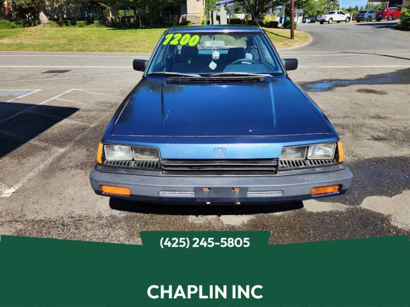 1985 Honda Accord LX