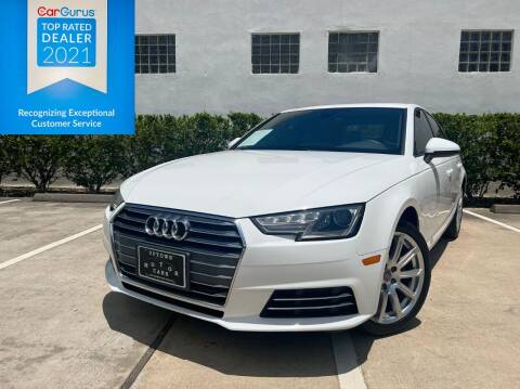 2017 Audi A4 for sale at UPTOWN MOTOR CARS in Houston TX