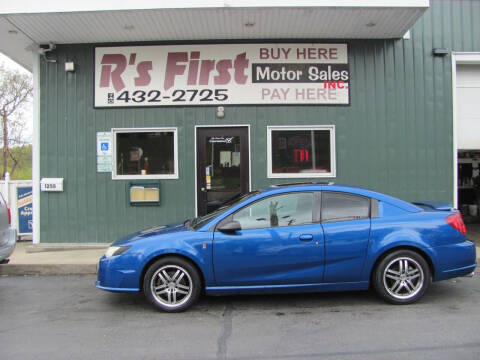 2004 Saturn Ion Red Line for sale at R's First Motor Sales Inc in Cambridge OH