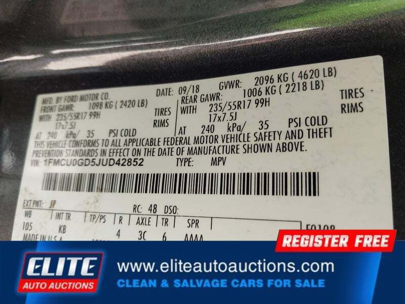 2018 Ford Escape SE