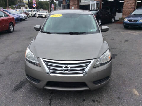 2014 Nissan Sentra for sale at Lancaster Auto Detail & Auto Sales in Lancaster PA
