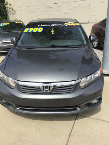 2012 Honda Civic for sale at JP JR Auto Sales LLC in Cincinnati OH