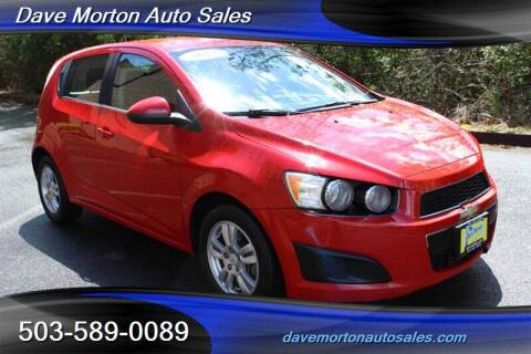 2012 Chevrolet Sonic for sale at Dave Morton Auto Sales in Salem OR