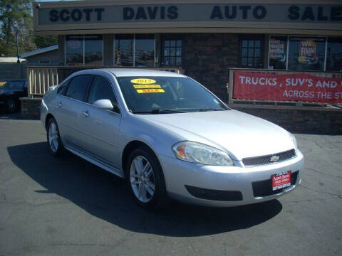 2013 Chevrolet Impala for sale at Scott Davis Auto Sales in Turlock CA