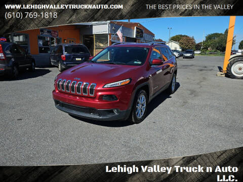 2014 Jeep Cherokee for sale at Lehigh Valley Truck n Auto LLC. in Schnecksville PA