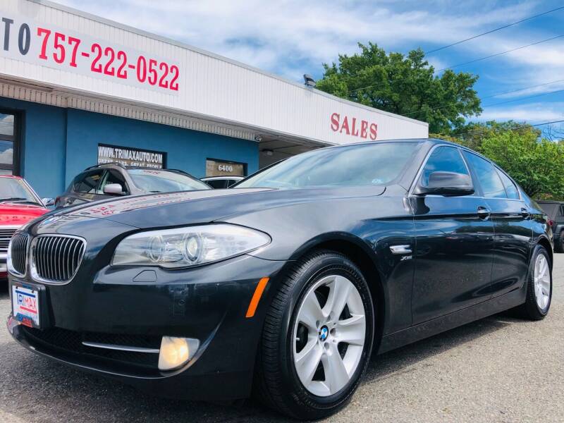 2012 BMW 5 Series for sale at Trimax Auto Group in Norfolk VA