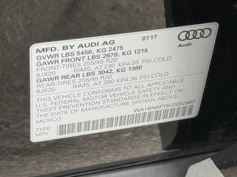 2018 Audi Q5