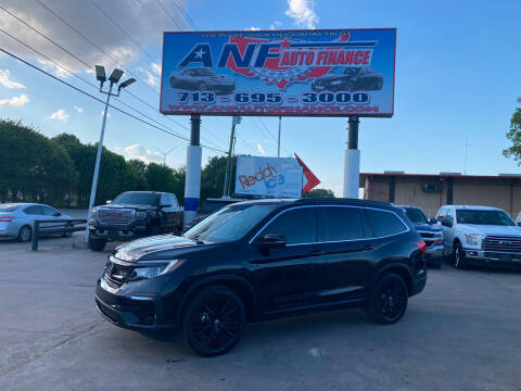2021 Honda Pilot for sale at ANF AUTO FINANCE in Houston TX