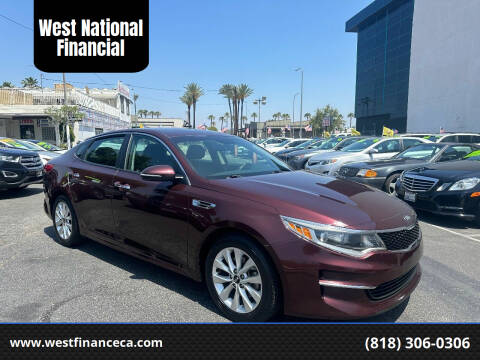 2017 Kia Optima for sale at West National Financial in Van Nuys CA