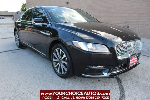 2020 Lincoln Continental for sale at Your Choice Autos in Posen IL
