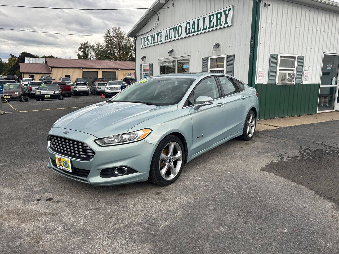 2014 Ford Fusion Hybrid for sale at Upstate Auto Gallery in Westmoreland, NY